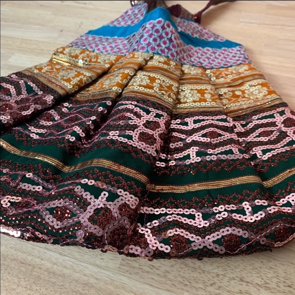 Handcrafted Boho Indian festival bag - Picture 4 of 8